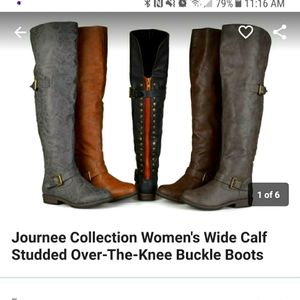 Knee High Wide Calf Boots